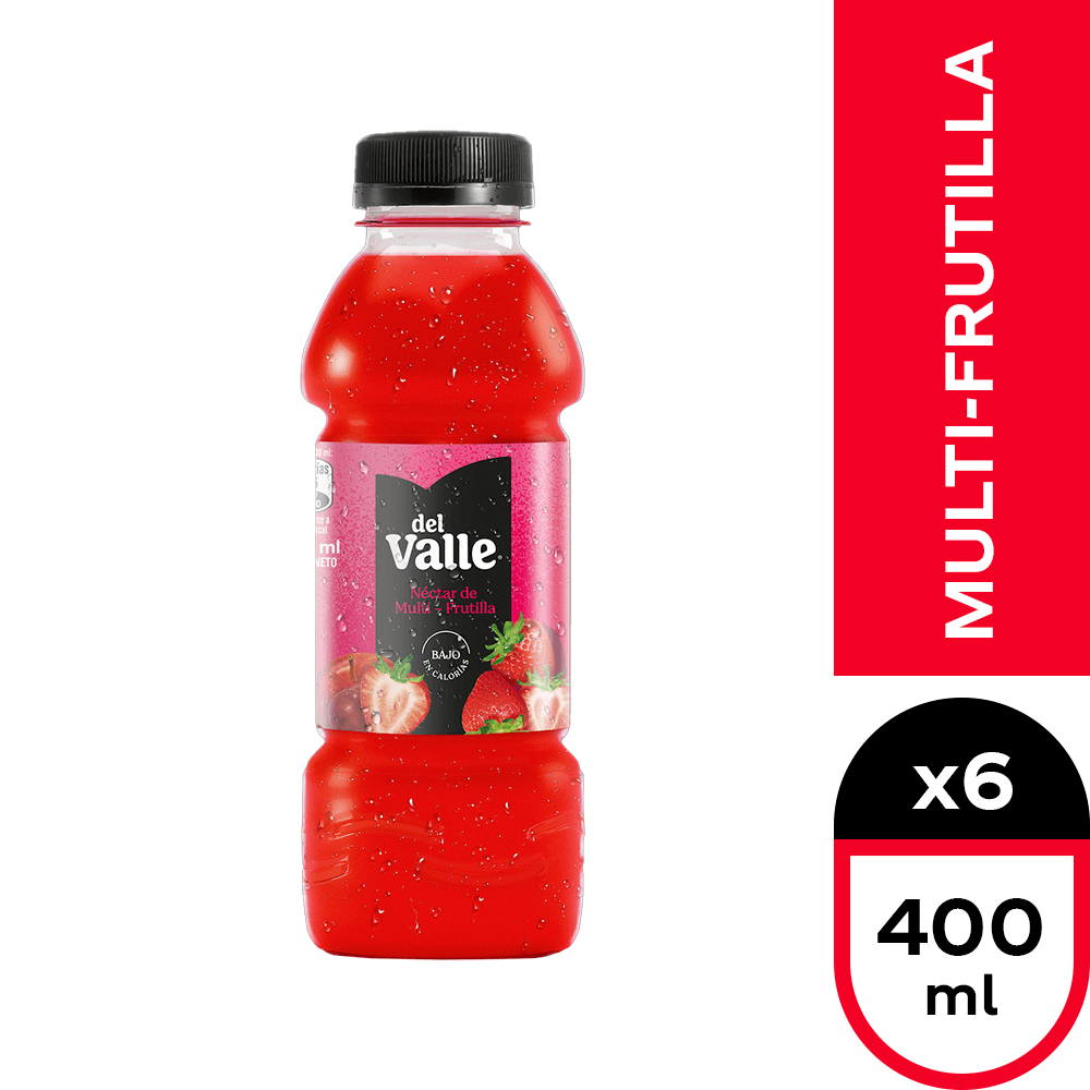 ANDINA DEL VALLE 400ML x 6 unidades - TUTIFRUTILLA