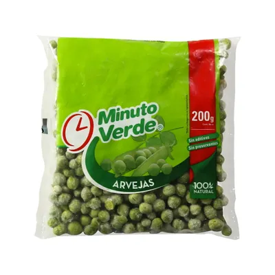 Arveja congelada200g Minuto Verde
