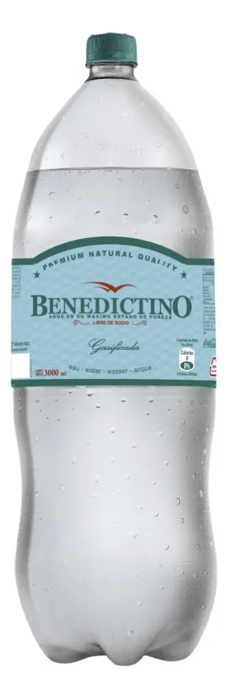 BENEDICTINO 3LT x 6 unidades - CON GAS