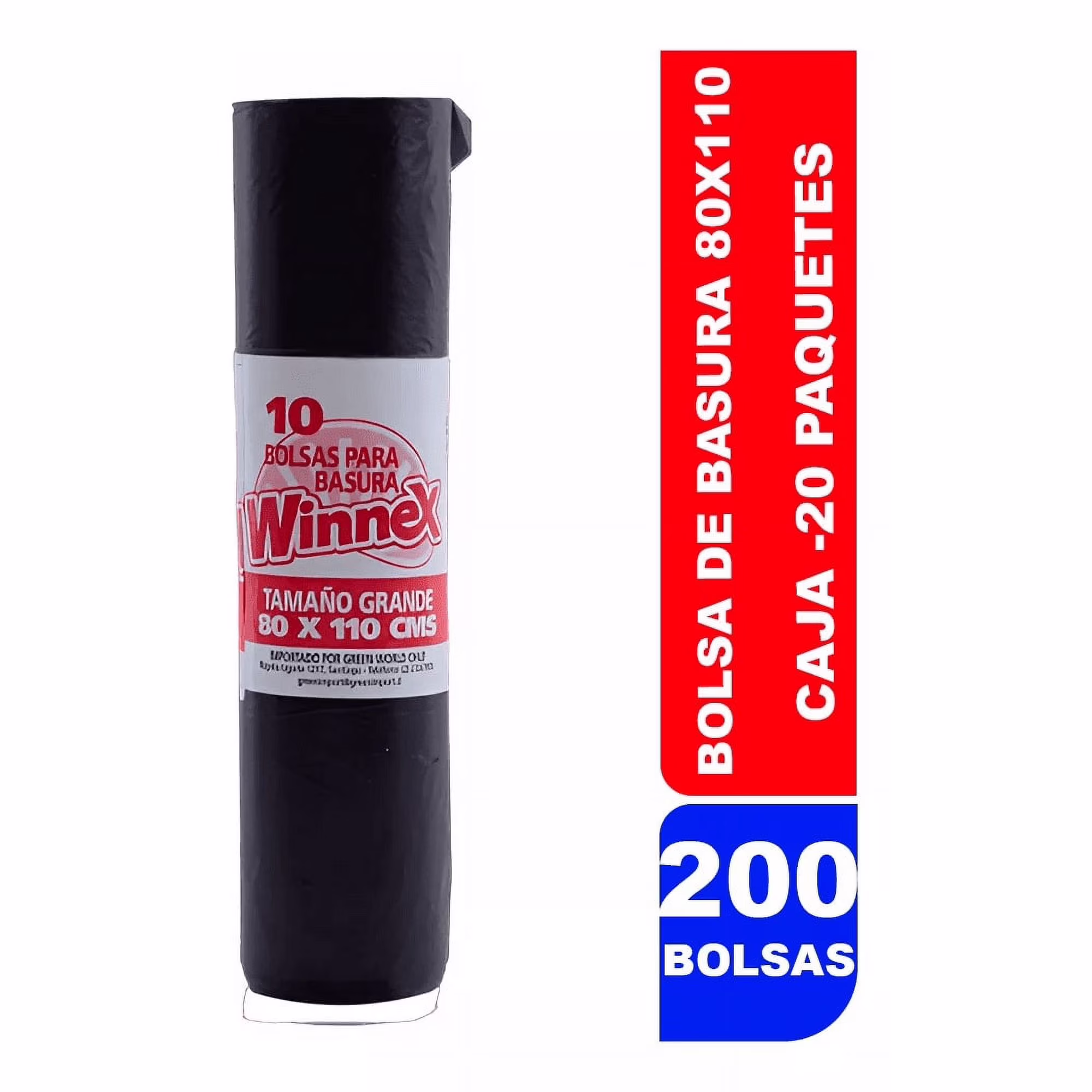 BOLSA DE BASURA 90 X120 WINNEX (Caja x20)