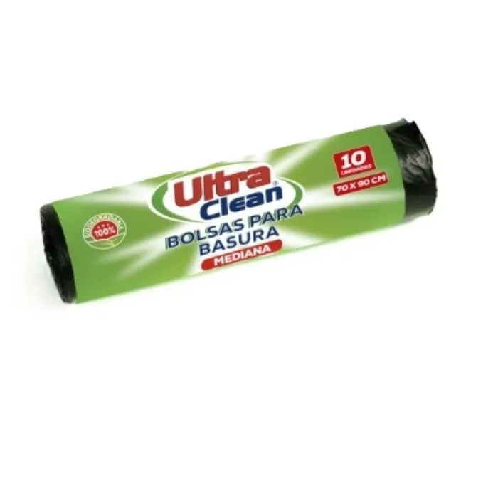 BOLSA DE BASURA ULTRA CLEAN 70X90 ULTRA CLEAN (Caja x50)