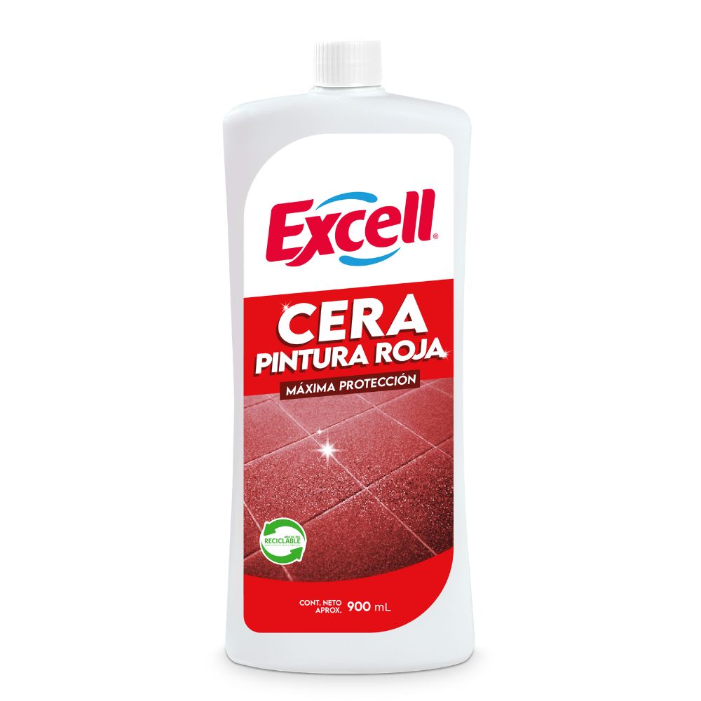 CERA PINTURA ROJA EXCELL (Caja x12)