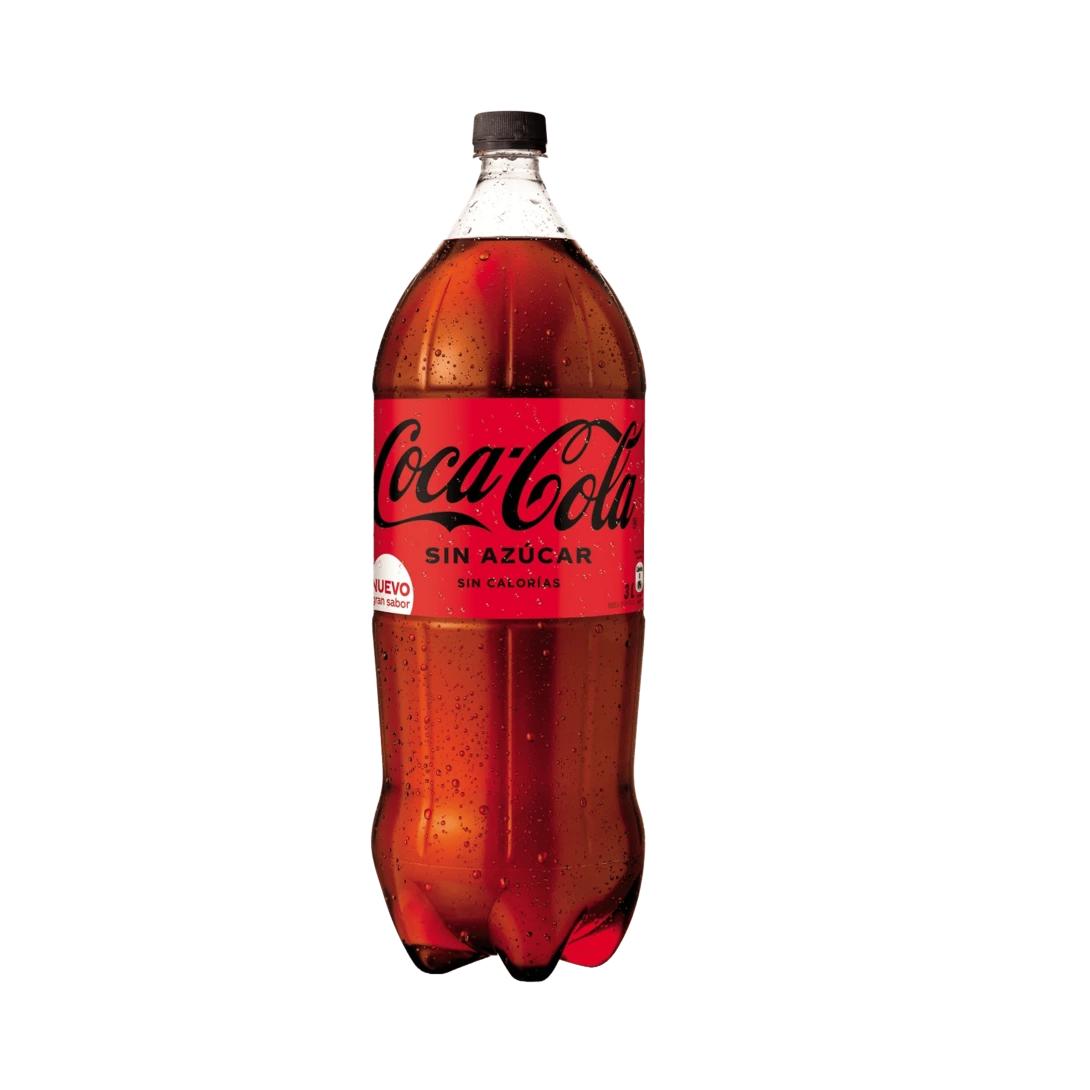 COCA COLA 3LT DESECHABLE x 6 unidades - COCA COLA ZERO
