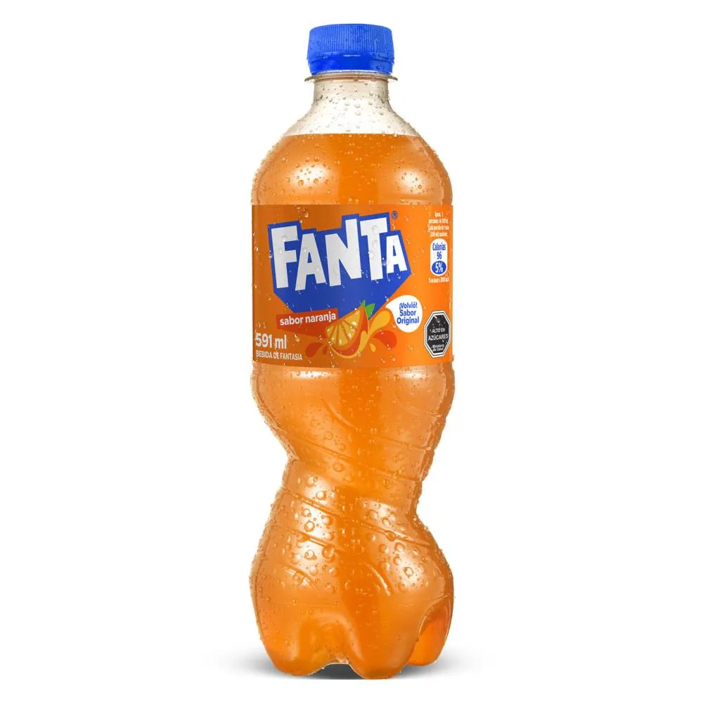 COCA COLA 591ML DESECHABLE x 6 unidades - FANTA