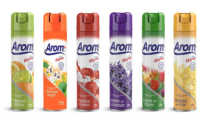 DESODORANTE AMBIENTAL AROM AROM (Caja x12)