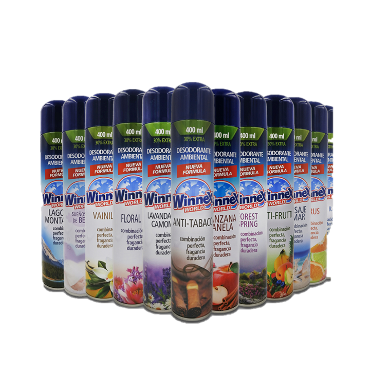 DESODORANTE AMBIENTAL WINNEXS WINNEX (Caja x12)