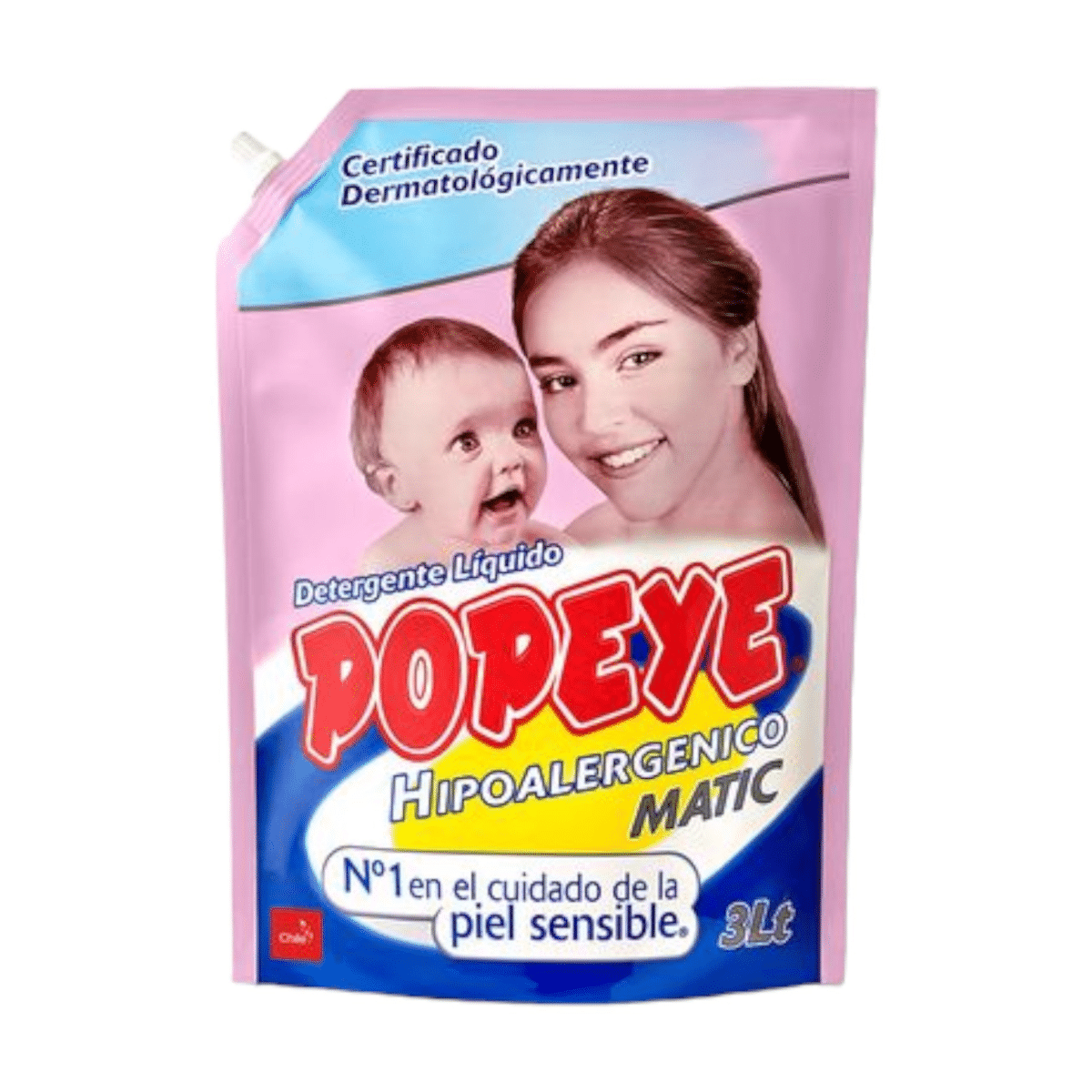 DETERGENTE LIQUIDO POPEYE 3 LITROS POPEYE (Caja x4)