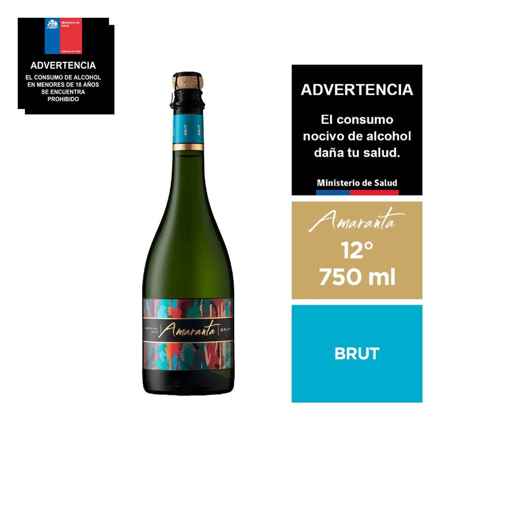 ESPUMANTE AMARANTA BRUT 12.4g 750