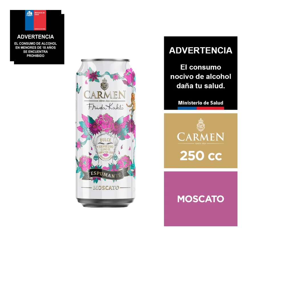 ESPUMANTE CARMEN FK MOSCATO 12g 250