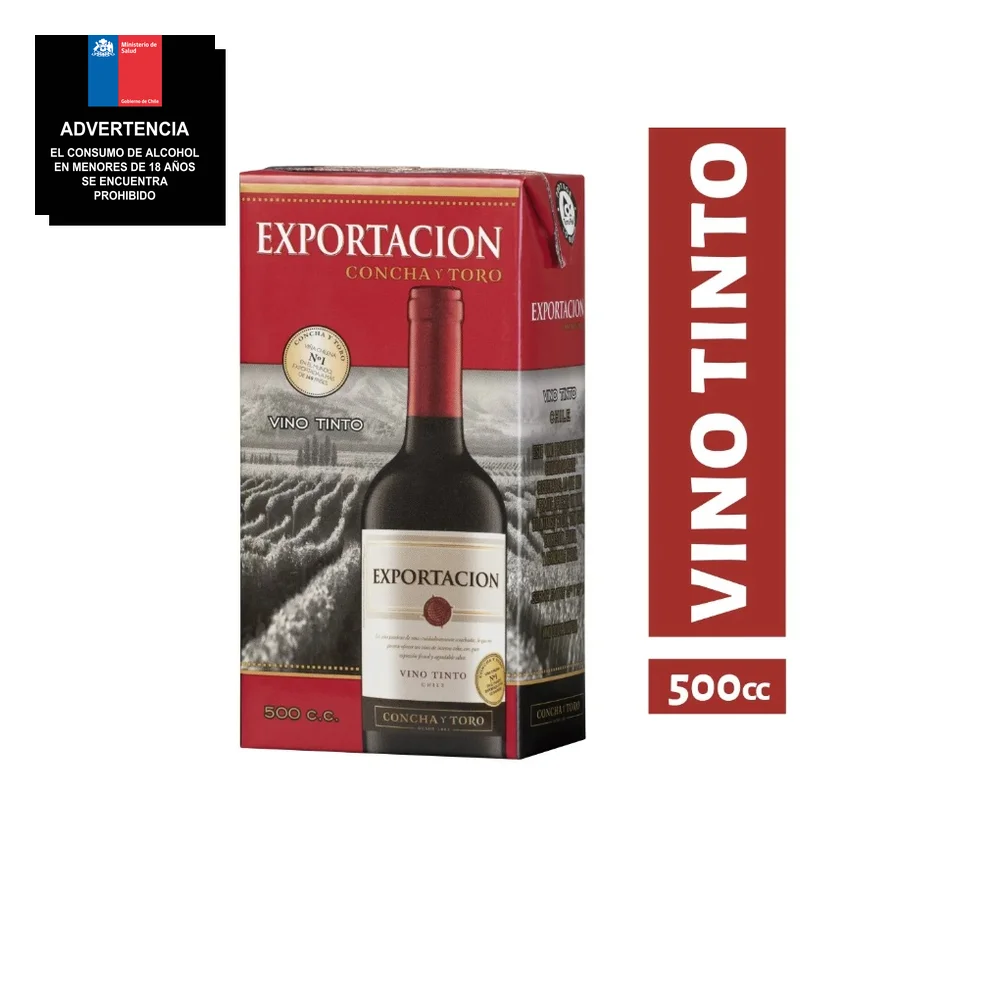 EXPORTACION VINO 500ML