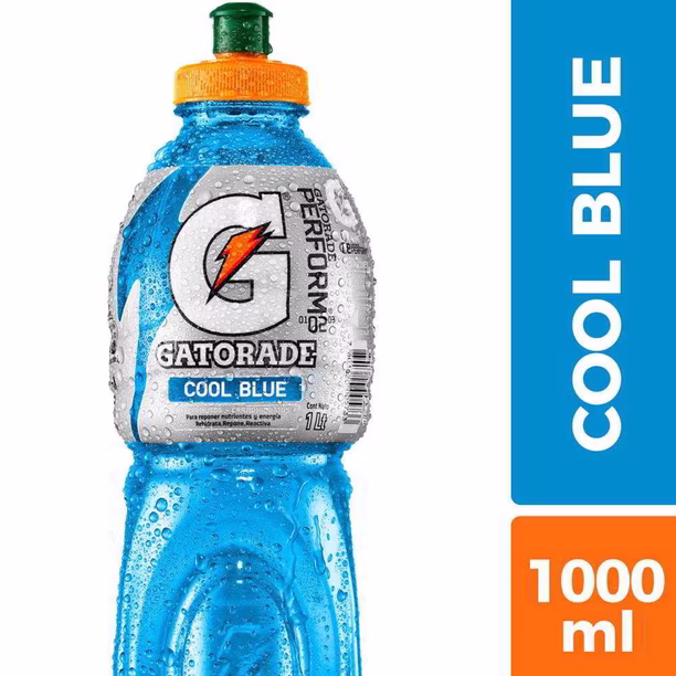 GATORADE 1LT DESECHABLE x 6 unidades - AZUL