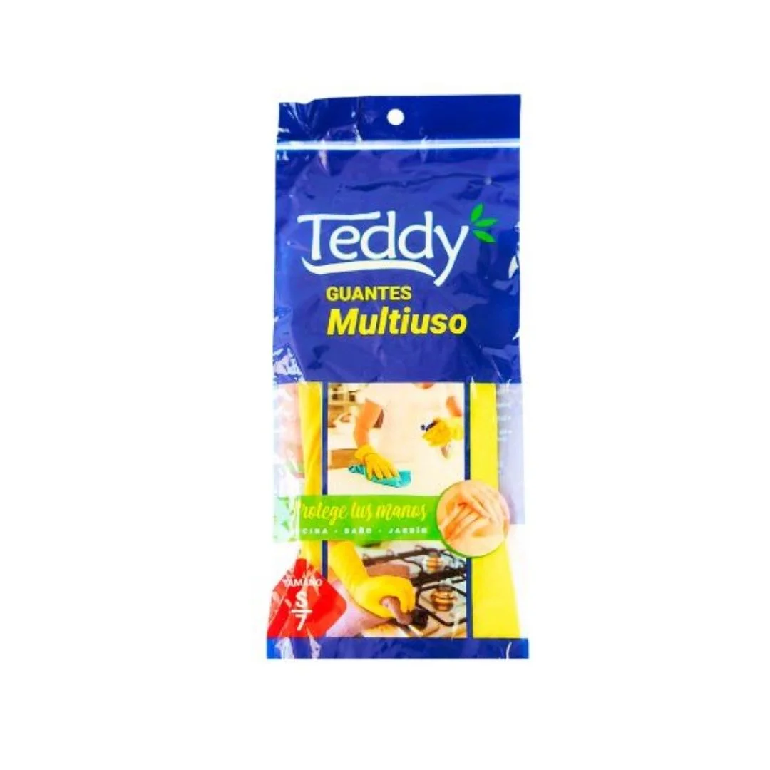GUANTES AMARLLOS TEDDY TEDDY (Caja x12)