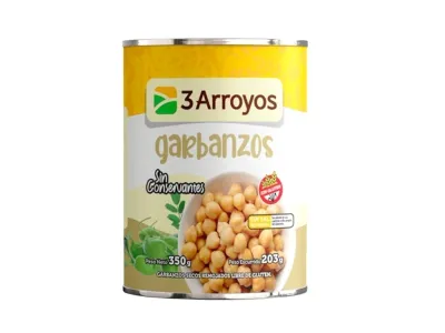 Garbanzo lata 350g 3 arroyos