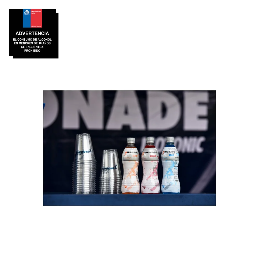 ISOTONICA IRONADE 1LT - ROJO