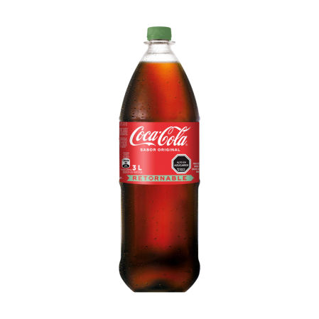 JABA COCA COLA 3LT RETORNABLE x 6 unidades