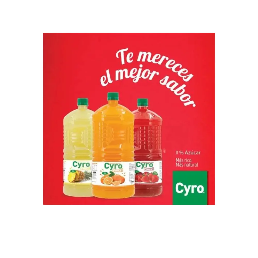JUGO CYRO 2LT x 6 unidades - FRUTILLA
