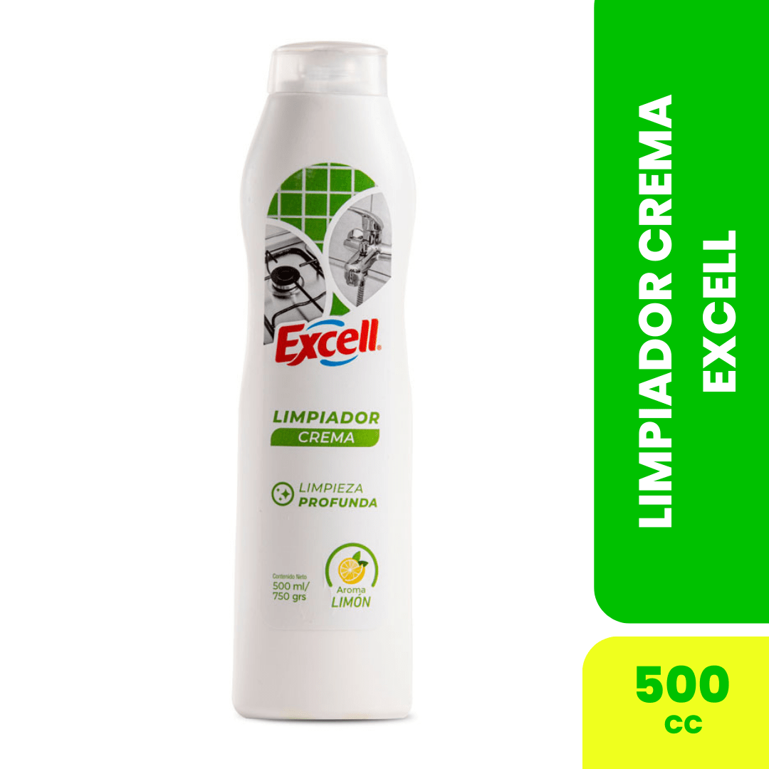 LIMPIADOR EN CREMA EXCELL EXCELL (Caja x15)