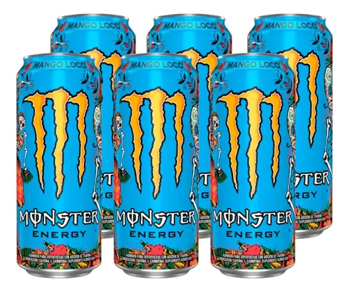 MONSTER 473ML X6 UNID. - MANGO LOCO