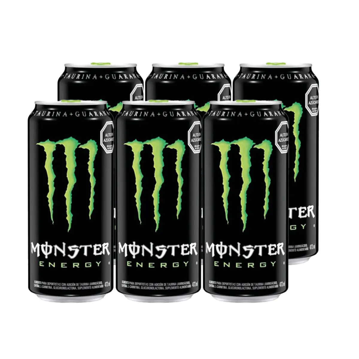 MONSTER 473ML X6 UNID. - ORIGINAL