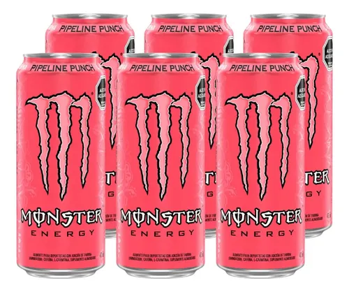 MONSTER 473ML X6 UNID. - PIPERLINE PUNSH