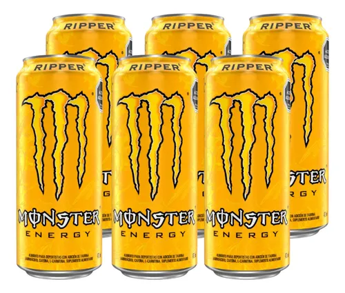MONSTER 473ML X6 UNID. - RIPPER