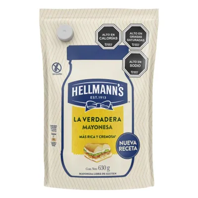 Mayonesa Hellmans 630 g