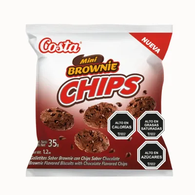 Muffin Vainilla con Chips chocolate x6