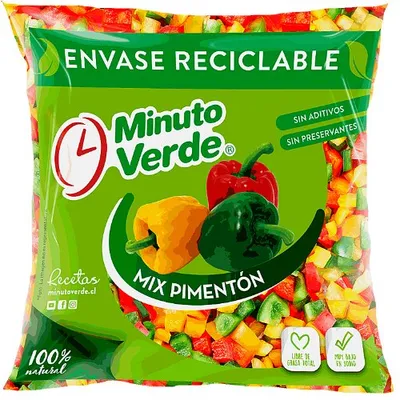 Mix Pimentones 150g Minuto Verde