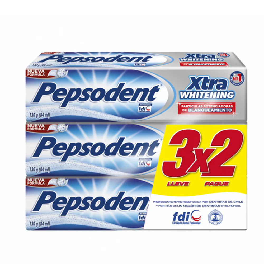 PASTA DENTAL PACK 3 PEPSIODENT