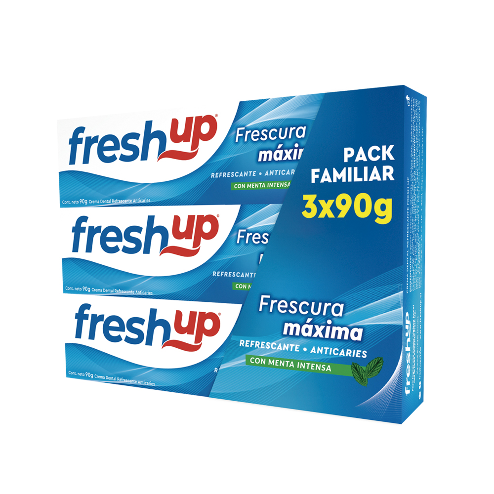 PASTA DENTAL REGULAR PACK 3 FRESH UP