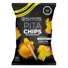 Pita Chips Cúrcuma 115g