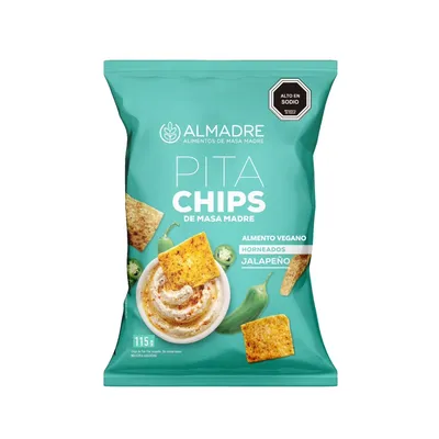 Pita Chips Jalapeño 115g