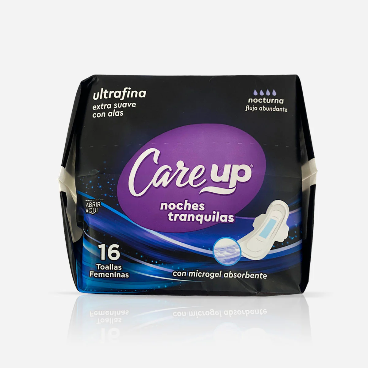 TOALLAS FEMENINAS CARE UP NOCHES TRANQUILAS CARE UP (Caja x12)