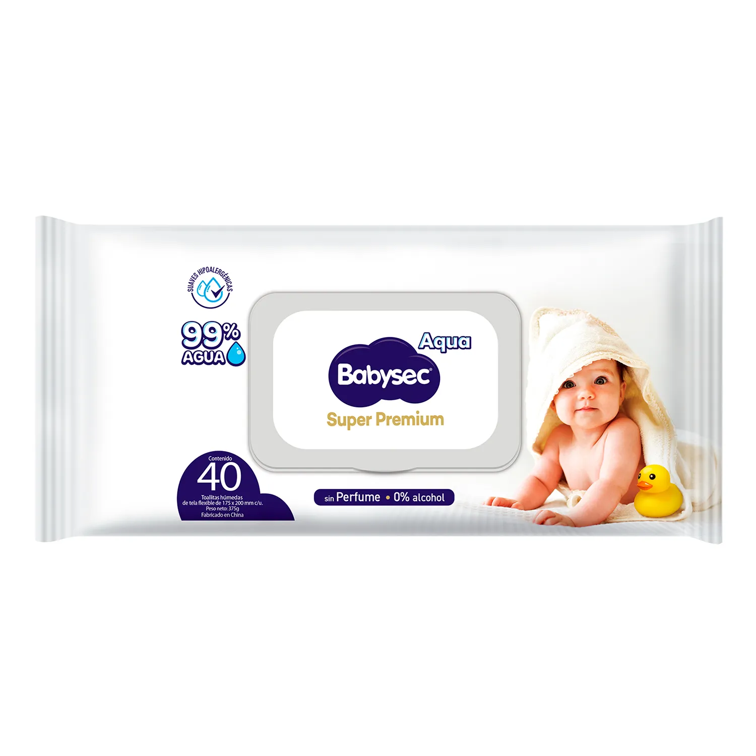 TOALLAS HUMEDAS BABYSEC BABYSEC (Caja x24)