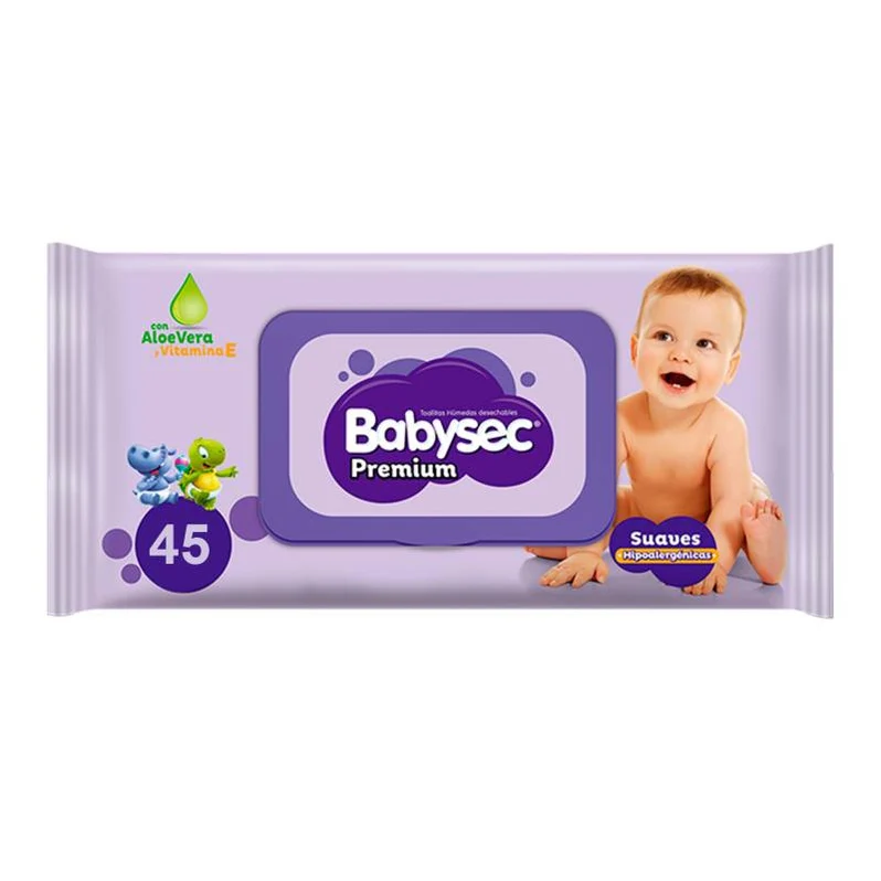 TOALLA HUMEDAD 45 UNIDADES BABYSEC