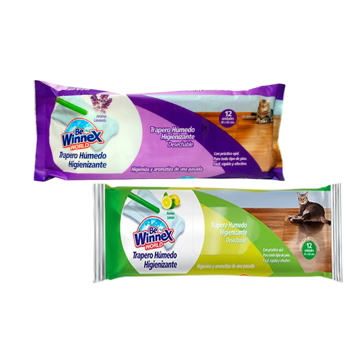 TRAPERO HUMEDO 12 UNIDADES WINNEX (Caja x12)