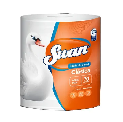 Toalla de papel Swan 70 m