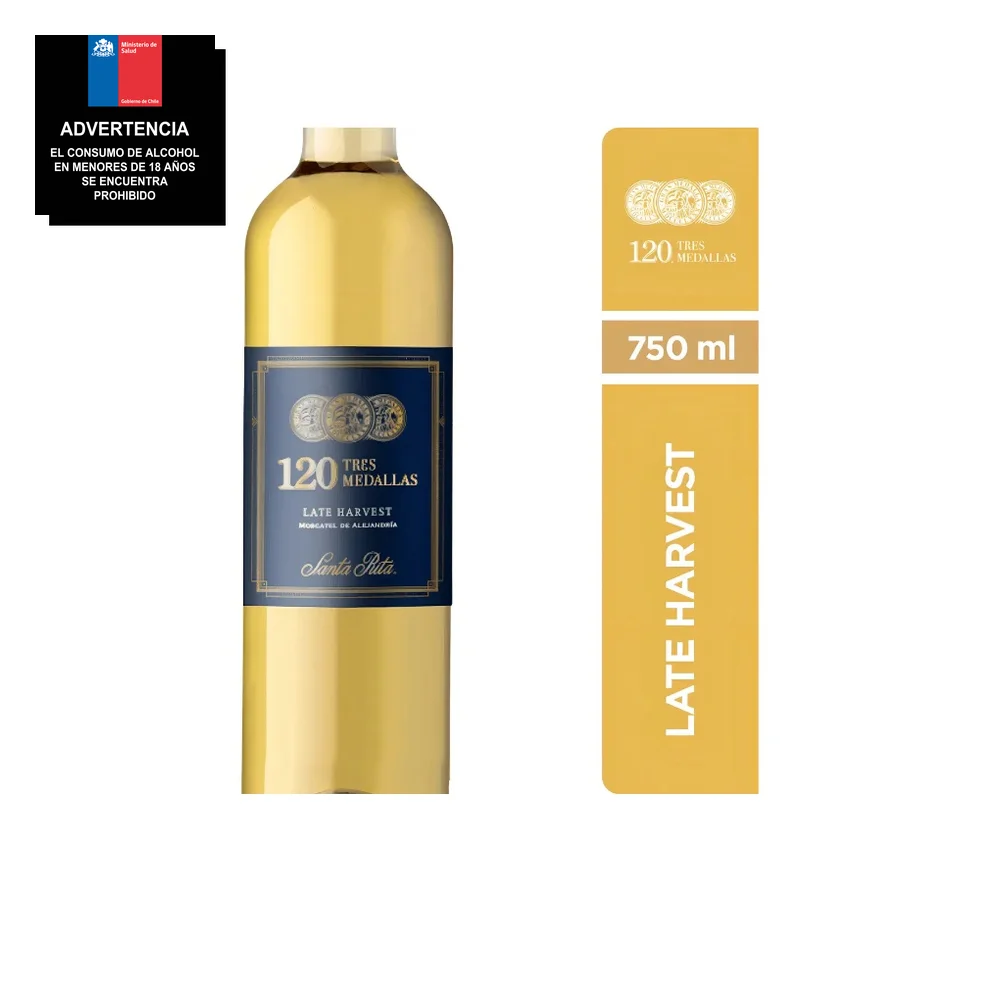 VINO 120 3 MEDLLA L.HARVEST 12g 750 X3 UNID