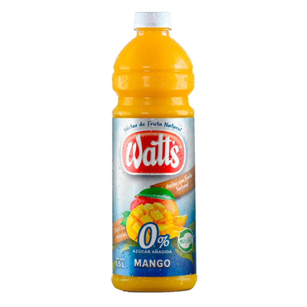 WATTS 1.5LT DESECHABLE x 6 unidades - MANGO ZERO