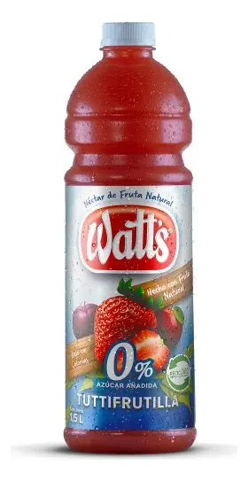 WATTS 1.5LT DESECHABLE x 6 unidades - TUTIFRUTILLA ZERO