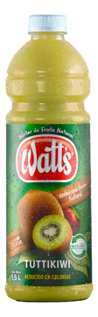 WATTS 1.5LT DESECHABLE x 6 unidades - TUTIKIWI