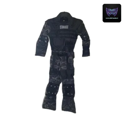 Disfraz SWAT (Talla 7)