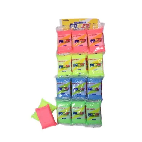 esponja deluxe colores (Caja x12)