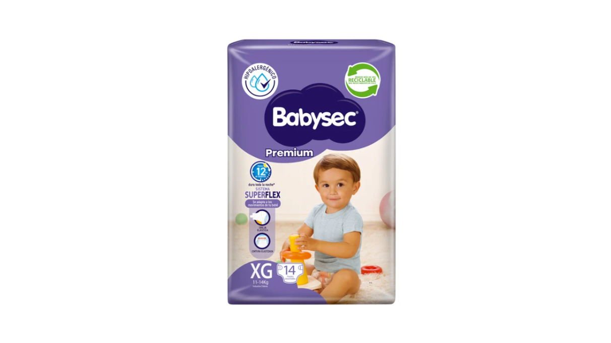 pa�al babysec babysec (Caja x8)
