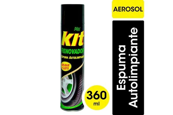 RENOVADOR ESPUMA AUTOLIMPIANTE KIT (Caja x12)