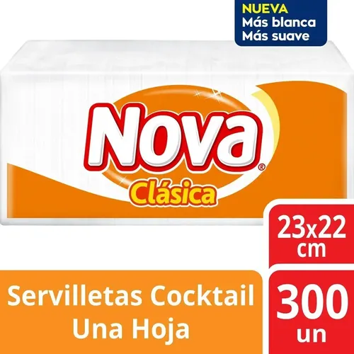 servilleta nova pack familiar nova (Caja x20)