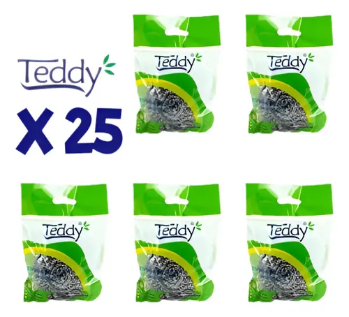 virutills plateada tddy x25 teddy (Caja x25)